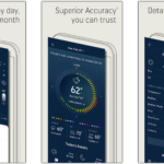 AccuWeather obtient une nouvelle conception inspirée du ciel sombre