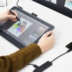 Das neue Einstiegs-Stift-Display von Wacom kann mit Android-Telefonen verbunden werden