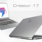 Die Mini-LEDs im MSI Creator 17 Notebook können es kaum erwarten, Sie zu begeistern