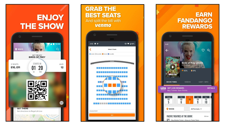 Atom vs. Fandango: quale app è migliore per l'acquisto di biglietti per il cinema?