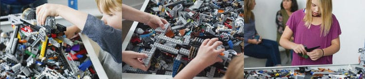 Інструменти для початку створення власних творів LEGO
